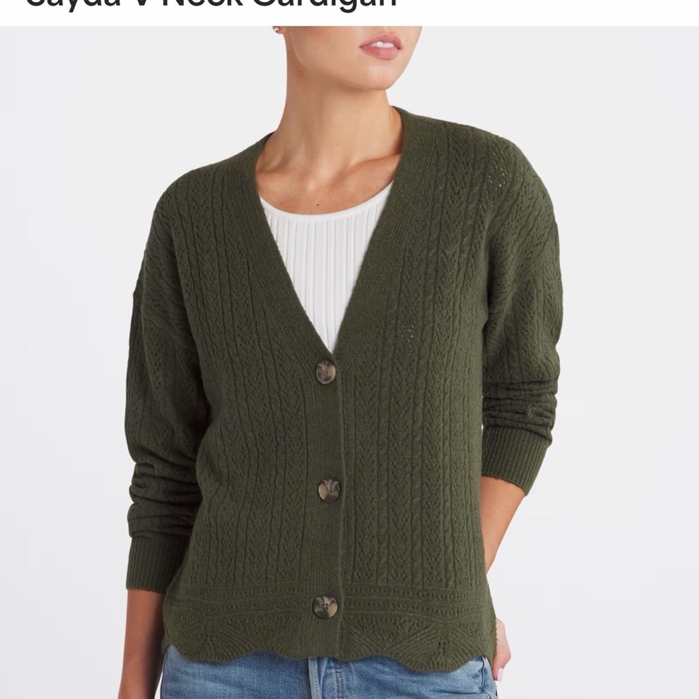 PINQUE
Sayda V Neck Cardigan